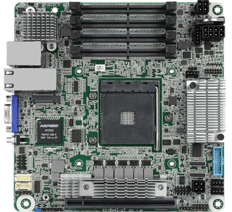 Asrock X570D4I-2T - Placa Base AMD X570 (Ranura AM4 Mini ITX)