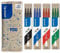 Pilot - Set mit 3 x 4 Nachfüllminen für radierbaren Kugelschreiber, kompatibel mit FriXion Ball und FriXion Ball Clicker – Schwarz, Blau, Rot, Grün – feine Spitze