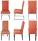 Staboos Stuhlhussen 6er Set - Hochwertige und elastische Stuhlhussen für Swingstühle - Pflegeleichte Stuhlbezüge & Hussen für Stühle - Perfekter Stuhlbezug 6er Set - ÖKO TEX Zertifiziert - Flamingo