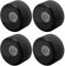 Skateboard Rollen, 4 Stück Longboard Rollen Cruiser Rollen 80A Longboard Rollen 70mm Skateboard Ersatzrollen(Schwarz) Elektroroller