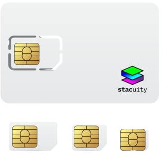 Einzelne programmierbare IoT-SIM-Karte inkl. £5 Airtime-Guthaben