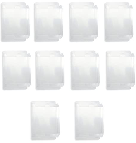 10 teile/satz Transparent Kunststoff Schutzhülle Spiel Patrone Protector Schutzhülle Hülle Box NES