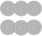 6 PCS Bouchon de Vidange en Silicone, TJ POP Bouchon de Bain Universel pour évier, Bouchon de Baignoire pour la Cuisine, la Baignoire et la Buanderie, Gary.
