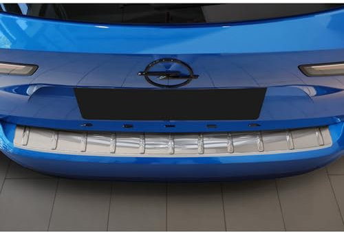 Avisa Edelstahl Heckstoßstangenschutz kompatibel mit Opel Astra L Sportstourer 2022- 'Ribs'