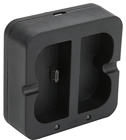 Cryfokt USB -Ladestation, DC5V 800 MA X 2 Ringbatterien Ladegerät Tragbar mit Ladekabel für Cam Battery für Videotürbatterien Batterie