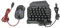 Pack Combiné De Jeu Mobile 4 en 1 - Convertisseur Clavier-Souris De Jeu pour Android Et iOS - Expérience De Jeu Complète