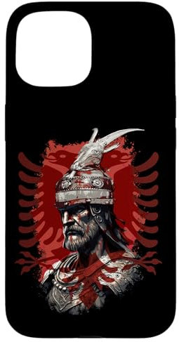 Hülle für iPhone 15 Skanderbeg Albanischer Nationalheld Adler Kosovo Albaner