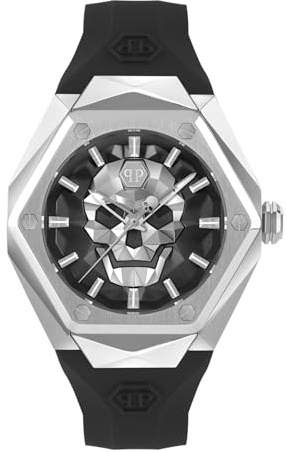 Philipp Plein Herren Uhr Analog Quarz The $Kull Spikes