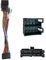 SPTSSWET 20-poliger ISO-Autoradio Adapter ISO Kabeladapter Ersatz Universal-Zubehörkabel mit Lenkrad- und Rückwärtssteuerungslinien Kompatibel mit DIN-Bildschirm Autoradio