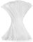 Cable Zip Ties 12 inch Cehony 1000 Pack White Cable Ties 300mm x4.5mm Heavy Duty 50lbs Tensile Strength Nylon Plastic Clear Zip Ties for Outdoor Multi-Purpose Self-Locking UV Resistant Wire Ties Wraps