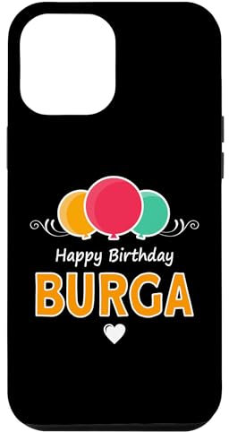 Hülle für iPhone 12 Pro Max Alles Gute zum Geburtstag Spruch Burga
