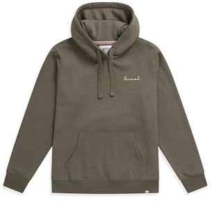 Animal Maya Womens Hoodie - Lightweight & Breathable Sweatshirt with Kangaroo Pocket & Drawcord Hood - Best for Spring Summer, Holiday & Outdoors Light Khaki Women's Size 8