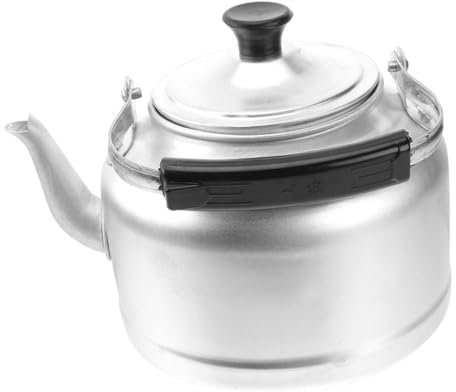 Cabilock Wasserkocher Teekessel Für Herd Aus Aluminium Mit Griff Für Tee Und Getränkezubereitung Große Öffnung Für Schnelles Befüllen Kochkessel Wasserkessel Herd Wasserkocher