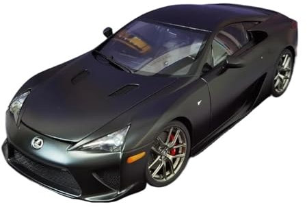JHEONC Druckguss Simulation Modell 1 18 Für Lexus LFA Sportwagenmodell Sportwagenmodell Aus Legierung, Druckguss-Metall-Rennwagenmodell, Sammlung Für Enthusiasten Hobby Ornament Display(Schwarz)