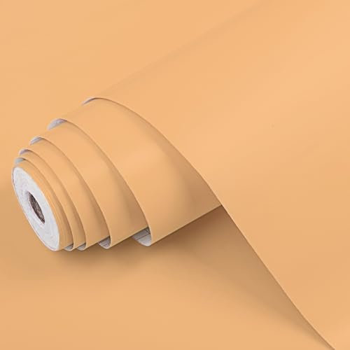 Dimex Klebefolie Uni MAT BEIGE Möbelfolie Dekofolie - Türfolie Küchenfolie Schrankfolie Tischfolie | 45 cm x 1 m