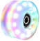 Fuhjythy 1 STK. Rollschuhrollen 58mm X 32mm Leuchtende Quad-Roller-Skateboardrollen Outdoor-Rollen Skateboard- Leuchten Rollen Hochleistungs-Sechs-Licht-Doppelreihe Rollschuhe Leuchtende Bu