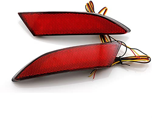 Nebelschlussleuchte,RüCkleuchten 2 Stück Passend for Ford Focus 3 Sedan Fließheck 2012 2011 2011 2013 2014 Hintere Stoßstange Reflektor Licht Warnung Schwanz Bremslampe