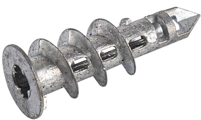 Gipsplattendübel 14x40mm - 100 Stück | Gipskartondübel, Trockenbaudübel, Rigipsdübel, Dübel aus Metall