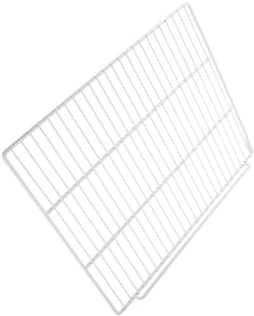 NUOBESTY Divisor de Refrigerador Ajustable de Metal Protección Lateral, Estante para Congelador de 45x38 Cm, Rejilla Resistente para Almacenamiento Organizado en Frigoríficos y