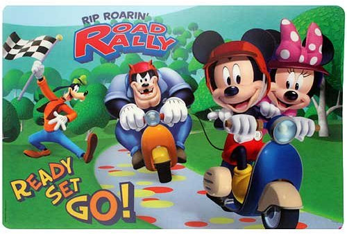 Mickey Mouse Placemat [Rip Roarin' Road Rally] - Set of 2