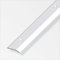 Flach-Abschlussprofil gelocht 30,0x5mm silber