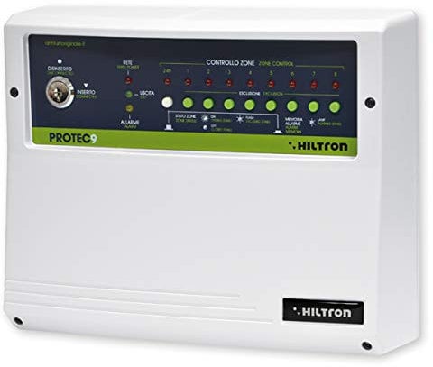 Hiltron PROTEC9 Centrale ANTIFURTO 8 Zone + 24H