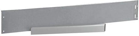 IRKA 1003-001 - Bordo prato stretto - 100 x 0,1 cm - Bordo letto in alluminio-zinco con doppio attacco a vite - Altezza 14 cm