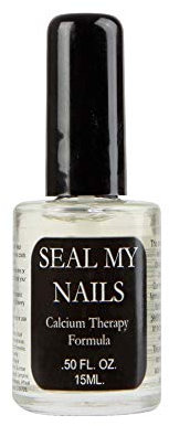 Dimples Seal My Nails Nagelhärter | Stärkende Nagelbehandlung für schwache Nägel | Mit Kalzium | Base & Top Coat | 15 ml