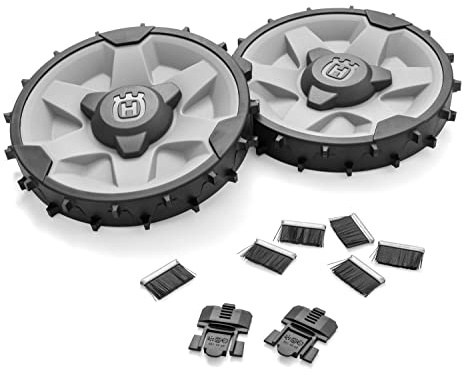 Husqvarna 581889711 Kit Automower Rough Terrain Wheels, Black