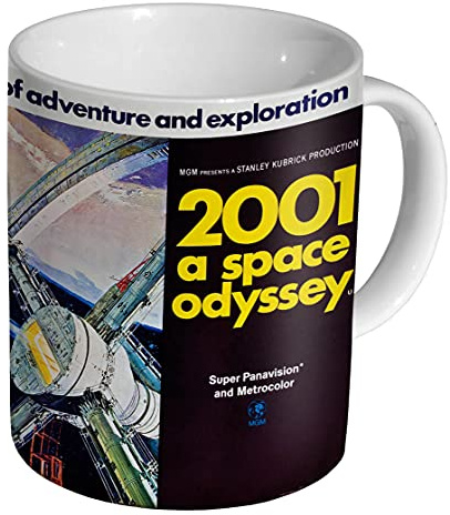 mugmart 2001 A Space Odyssey Werbung Keramik Kaffeetasse