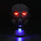 LocoLee Led Licht Set Kompatibel mit LEGO Dark Trooper Helm, Led Beleuchtungs Set Compatible with LEGO 75343 Helm von Dark Trooper - Nur Lichter-Set,Kein Modell