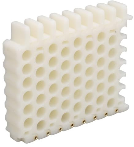 Cable Hole Comb, Compact Matrix Hole Structure Design, 9mm Hole Diameter Convenient and Practical Tool for CAT 5, CAT 6, CAT 7 Cable (6x8 Holes)