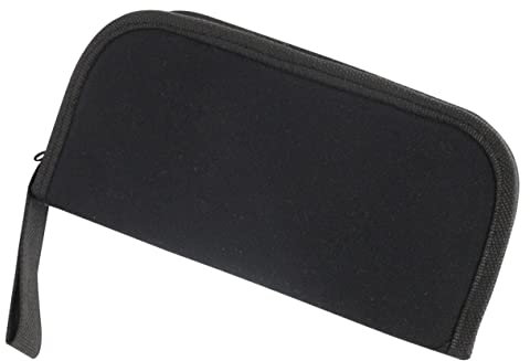 CATIEBYE Guitar Tool Pouch Oxford Cloth Organizer with Zipper Closure Portable Storage Bag for Guitar Tools and Accessories Multi-Purpose Utility Tool Kit for Musicians and Technicians