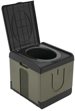 lajgeTJ Toilette Portable Toilette Seche Toilette Camping avec Couvercle Adulte Enfant Toilettes de Voiture Max 150 kg Pliables Pot de Voiture Pliant WC Camping pour Sorties, Pique-niques, Pêche