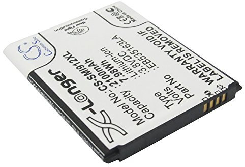 Peakbatt EB535163LA, EB535163LU, 2100mAh Batteria di ricambio per Samsung Galaxy Grand, Grand Duos, Grand Lite, Grand Neo, Grand Neo Plus Duo, GT-I9060, GT-i9080, GT-i9082