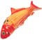 INOOMP Koi - Netter japanischer Plüsch Plüschtiere Koi Stofftiere Simulationsspielzeug Fisch Figur Kawaii Körperkissen Essenskissen Koi -Puppe Polyester