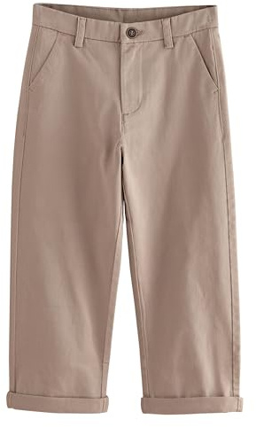 NEXT Jungen Chinohose mit Stretch - Breite Passform 98-176