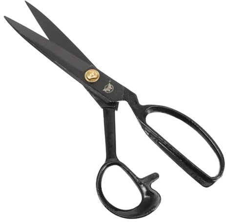 jojofuny 1 Stück Nähschere Nähwerkzeug Manganstahl Schwarz