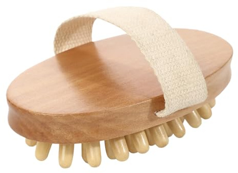 Jubilofex Massagebürste, Körperstraffungsbürste | Massagekamm, Holz, entspannend, Reisen, Entspannung, Frauen, Männer, tägliche Pflege, Zuhause