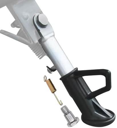 Seitenständer für Motorrad - Stabile Halterung zum Anheben von Motorrädern | Seitenständerfuß für Motorräder, Reparaturen im Freien Haus Garage für Roller, Cross und Bi-Bi