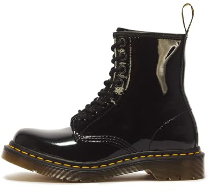 Dr. Martens Women's 1460 W Black Patent Uk7