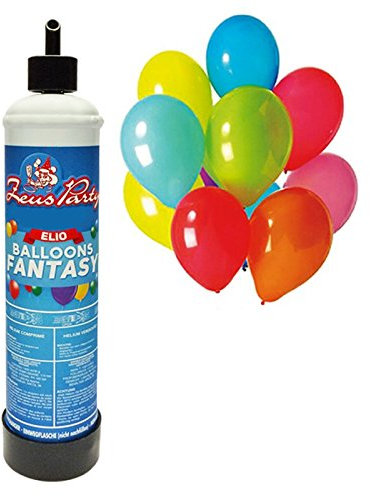 Bombola Gas Elio per Gonfiare da 10 Fino a 18 Palloncini che Vengono Forniti in Omaggio