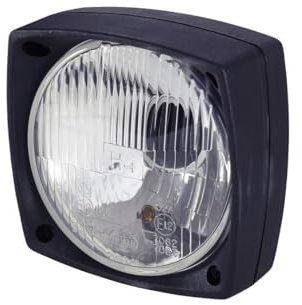 HELLA - Halogen-Hauptscheinwerfer - 24/12V - Anbau/Bügelbefestigung - Stecker: Flachstecker - rechts/links/vorne - 1A3 996 026-021