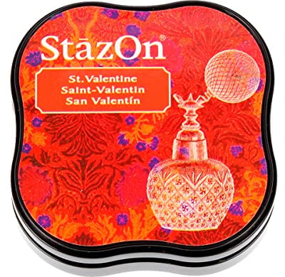 Artemio Tsukineko StazOn Midi Pad, St. Valentine