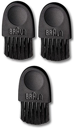Braun Shaver Cleaning Brush|Braun Electric Shaver Cleaning Brush All Series compatible basic brush Approx. 6cm (3 pcs) Non-Retail Packaging