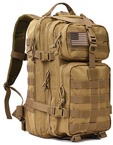 REEBOW GEAR Militär-Rucksack, Armee, klein, 3 Tage, Assault Pack Molle Bug Out Bag Rucksäcke Rucksäcke