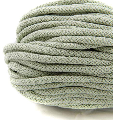 nts Nähtechnik 6mm 50m Baumwollkordel Kordel Seil in vielen Farben (mintgrün)