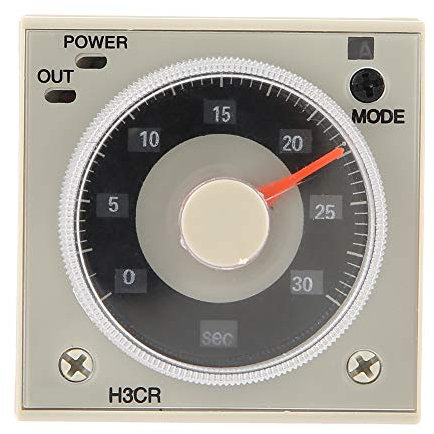 Time Relay, H3CR-A 100-240VAC 100-125VDC 11-Pin 0.5S-300H Perilla de Control Relé de Tiempo Relé Temporizador de retardo para Control Remoto, comunicación, Control automático, mecatrónico