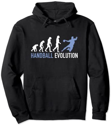 Handballer Handballspieler Evolution Handball Pullover Hoodie