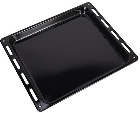 sparefixd Cooker Oven Enamel Grill Pan Baking Tray for Indesit